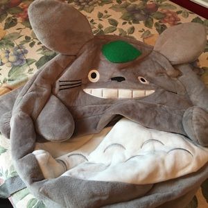 Totoro velvet backpack